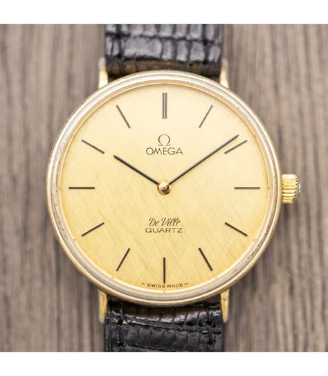 antique omega quartz de ville watches|Omega De Ville vintage quartz.